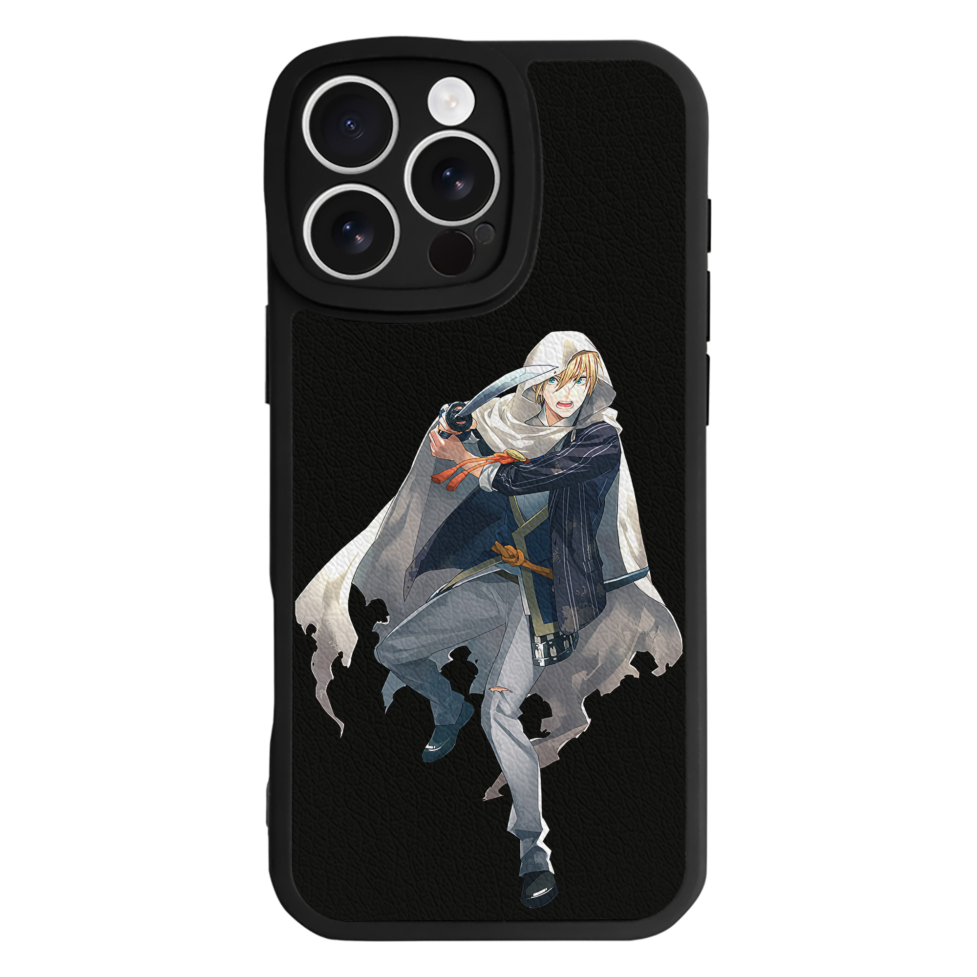 （画像用） 刀剣乱舞 Touken Ranbu 【iPhone 16シリーズ対応】シリコンスマホケース（レザー調） 材質：シリコン